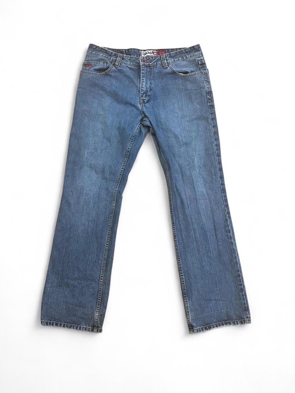 Straight-Leg Jeans in Classic Blue